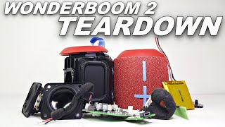 ULTIMATE EARS WONDERBOOM 2 COMPLETE TEARDOWN [upl. by Zeiger95]