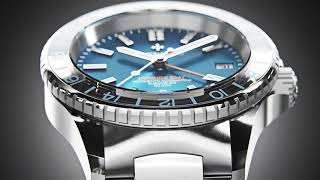 Venezianico Nereide GMT 39 quality yet affordable automatic GMT watch [upl. by Asiram]