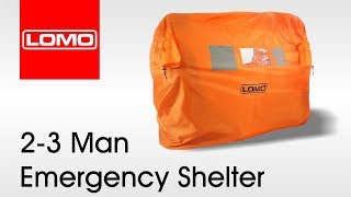 Lomo 23 Man Emergency Survival Shelter  Bothy Bag [upl. by Rianon]