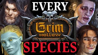 EVERY Grim Hollow Species Explained for DnD 5e [upl. by Kremer]