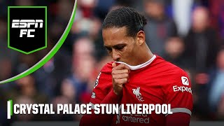 ‘The TITLE IS GONE’ Liverpool vs Crystal Palace FULL REACTION  Premier League  ESPN FC [upl. by Jochebed]