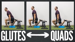 Target Glutes amp Quads Proper Form For the Bulgarian Split Squat  Rear Foot Elevated Split Squat [upl. by Zerline]