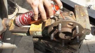 Восстановление подшипника смазкой ХАДО  Recovery wheel bearing grease quotXADO  Repairquot [upl. by Guss]