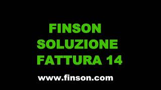 Soluzione Fattura 14 [upl. by Matt149]