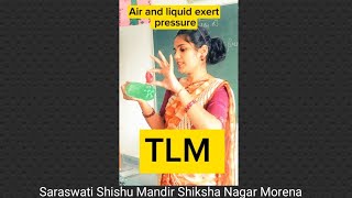 Atmospheric pressure and fluids I Anjali maam physics scienceexperiment experiment [upl. by Lawrenson]