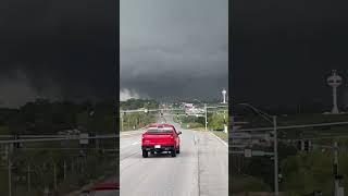 Elkhorn NE April 26 2024 tornado elkhorn fyp [upl. by Marchak]