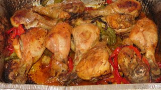 Muslos o Piernas de pollo al horno [upl. by Shetrit]