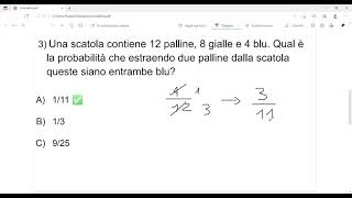 Quiz di logica per concorsi calcolo delle probabilità [upl. by Nylazor]