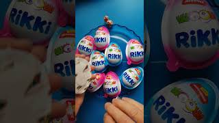 Satisfying Sounds ONLY No Talking No Music PURE ASMR chocolate egg toys unboxing [upl. by Yesak216]