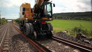 The UNAC 22TRR  High Capacity RoadRail Excavator [upl. by Llenwahs704]