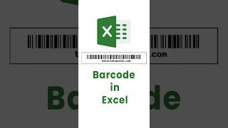 How to use barcodes in excel  In 2 steps  Barcode shortcut trick shorts exceltricks [upl. by Enelad616]