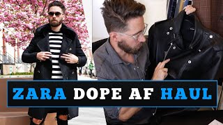 ZARA Style Tryon Haul  Dope AF Mens Fashion Guide 2019 [upl. by Acissj123]