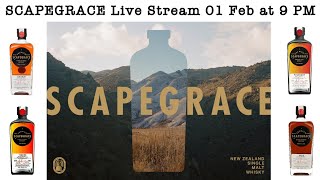 Scapegrace New Zealand Single Malt Whisky Tasting with Mikey Ball LIVE from New Zealand in English [upl. by Pasol]