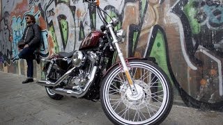 Prueba HarleyDavidson XL1200V Sportster 72 2012 [upl. by Horgan]