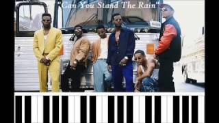 BET  New Edition  Can You Stand The Rain  Piano Version [upl. by Nihahs]