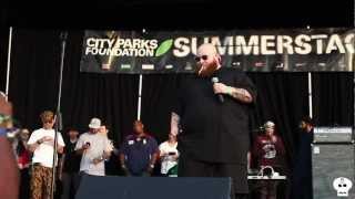 Action Bronson  Pouches of Tuna  Red Hook Park [upl. by Sonnnie656]