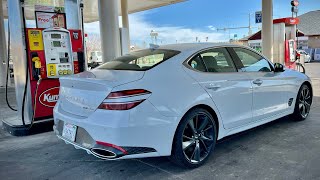 2022 Genesis G70 AWD 33T Sport Advanced 70MPH Highway MPG Test [upl. by Ennahteb]