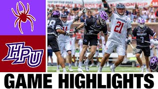 2 Richmond vs 3 High Point Lacrosse Highlights  Semifinal  2024 College Lacrosse [upl. by Osrit]