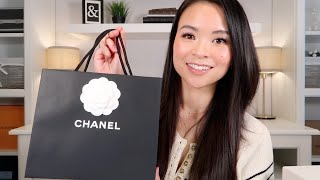 CHANEL MINI O CASE UNBOXING amp SIZE COMPARISON  Irene Simply [upl. by Kermit249]