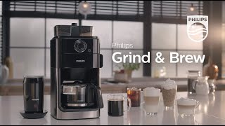 Philips Grind amp Brew  How to use [upl. by Annaerda]