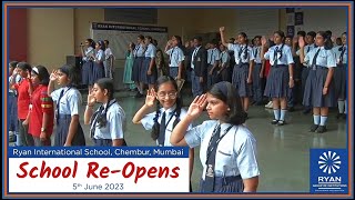 School ReOpening  Ryan International School Chembur [upl. by Darce900]