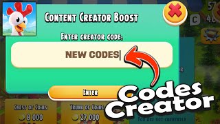 HAY DAY CONTENT CREATOR CODE  HAY DAY QR CODES 2024  HAY DAY GAMEPLAY [upl. by Rod]