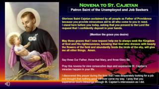 Novena to St Cajetan Without Narration [upl. by Daegal]