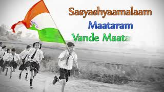 Salute to India Vande Mataram  HD National Song [upl. by Itnaihc]