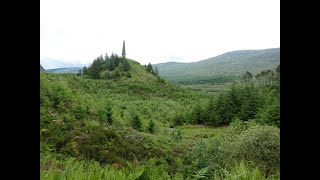 Murrays Monument Galloway Forest Park Scotland UK [upl. by Pfaff]