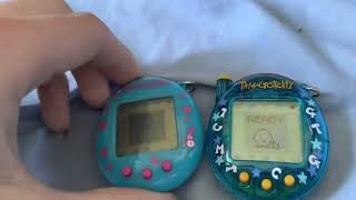 Tamagotchi Connection Connecting V3 and V1 together [upl. by Aerdma]