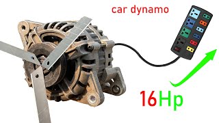 I turn car dynamo into a eternal generator [upl. by Falkner]