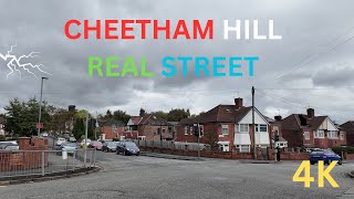 CHEETHAM HILL RESIDENCIAL AREA  STREET WALK 4K [upl. by Lenci158]