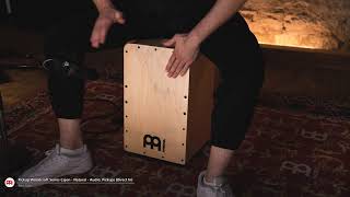 MEINL Percussion  Pickup Woodcraft Series Cajon Natural  PWC100B [upl. by Tychon]