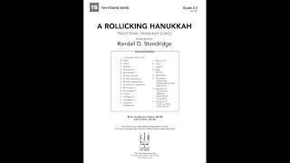 A Rollicking Hanukkah  arr Randall D Standridge [upl. by Uno]