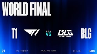 WORLDS 2024  GRAND FINAL  T1 vs BLG [upl. by Goerke]