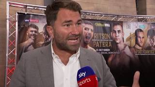 EXCLUSIVE Eddie Hearn on Joshua v Povetkin Wilder v Fury amp Dillian Whyte [upl. by Ormand348]