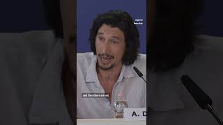 Adam Driver talks interim agreements at Venice Film Festival [upl. by Audsley]