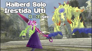 Solo Halberd vs Irestida ultimate031 Toram Online [upl. by Willabella448]