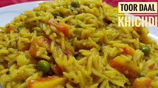 Toor daal ki masala Khichdi  बहुत ही स्वादिष्ट मसाला खिचड़ी तुर दाल का [upl. by Janik927]