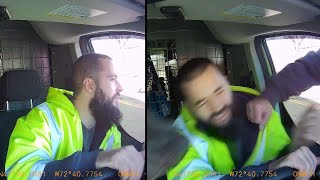 OffDuty Police Officer Punches Driver in the Face [upl. by Fujio]