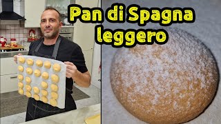 Pan di spagna leggeroTette delle monacheDelizie al limone e rollèRicetta spettacolare facile [upl. by Notyalk]