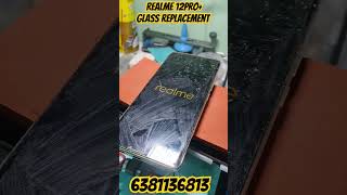 Realme 12pro🥴 glass replacement 😅 madurai 😁 edge display glass replacement 😅 [upl. by Prentiss]