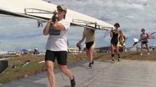 Rowing at Benderson Park [upl. by Anaib]