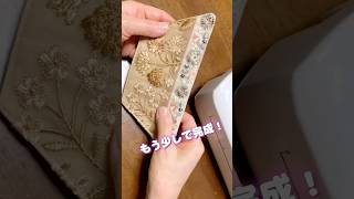 インド刺繍リボンで作ると可愛いね♡How to make a coin casesewing shorts tutorial [upl. by Toth]