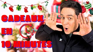 NOËL  10 CADEAUX À COUDRE EN 10 MINUTES [upl. by Jablon]