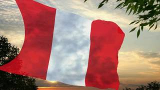 Flag and anthem of Peru CC [upl. by Atiuqahc132]