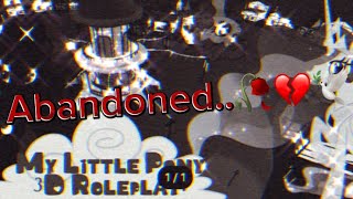 Exploring an abandoned roblox game 😢 P3 My Little Pony 3D Roleplay [upl. by Radloff874]