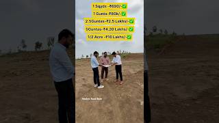 Cheapest farmland just 690 for SQYD at Hyderabad shorts ytshorts forsale hyderabad [upl. by Ahsilla]