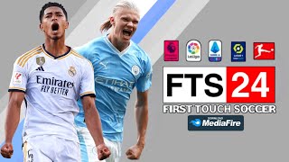 First Touch Soccer 2024 FTS 24 Mod APKDataOBB Download [upl. by Kyla]