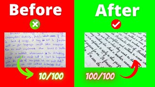 Improve Handwriting in 7 Days 4 Practical Steps to Improve Your Handwriting 🔥🔥 [upl. by Epillihp]